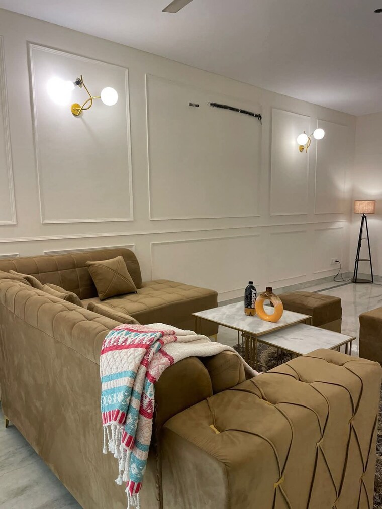 Living Room, freedom fighters enclave 2 Bedroom 1000 Sq.Ft. Apartment In Freedom Fighters Enclave Delhi 9363547