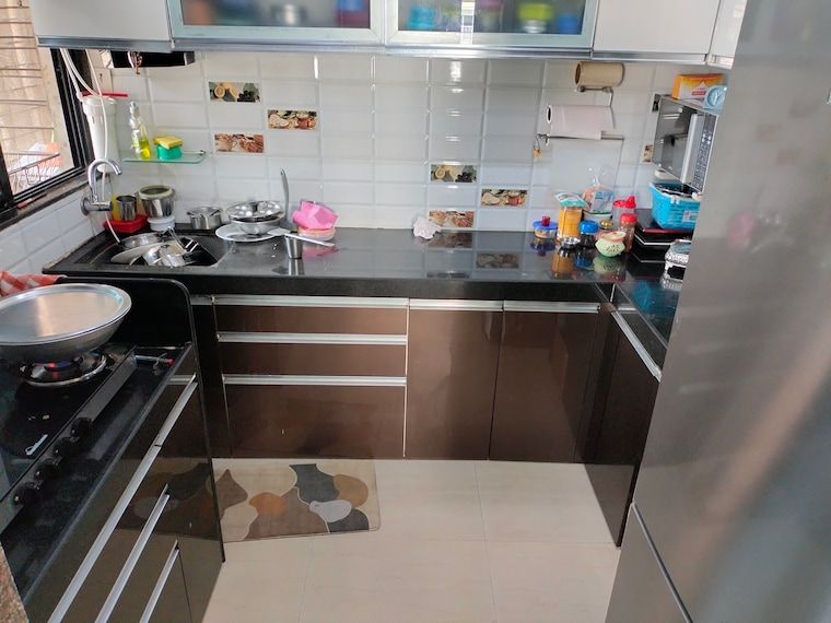 Kitchen, unnathi-woods-phase-3 2 Bedroom 660 Sq.Ft. Apartment In Ghodbunder Road Thane 9363578