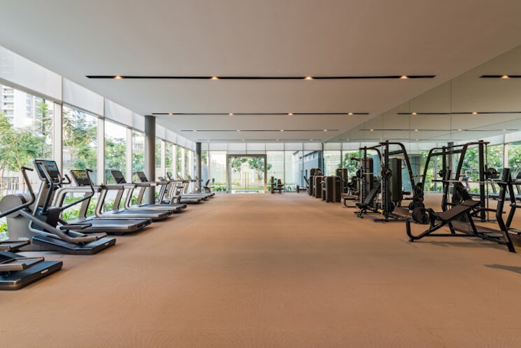 Gym, oberoi-realty-esquire 3 Bedroom 1367 Sq.Ft. Apartment In Goregaon East Mumbai 9363545