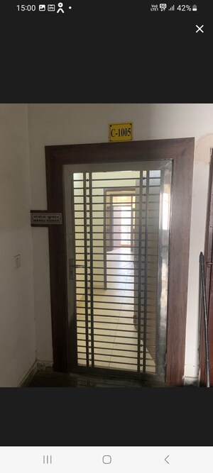 Building Lobby in 3 BHK Apartment at Sanchar Residency, Raj Nagar Extension – for Sale