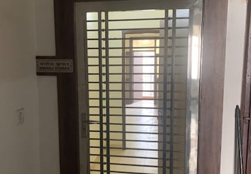 Building Lobby in 3 BHK Apartment at Sanchar Residency, Raj Nagar Extension – for Sale