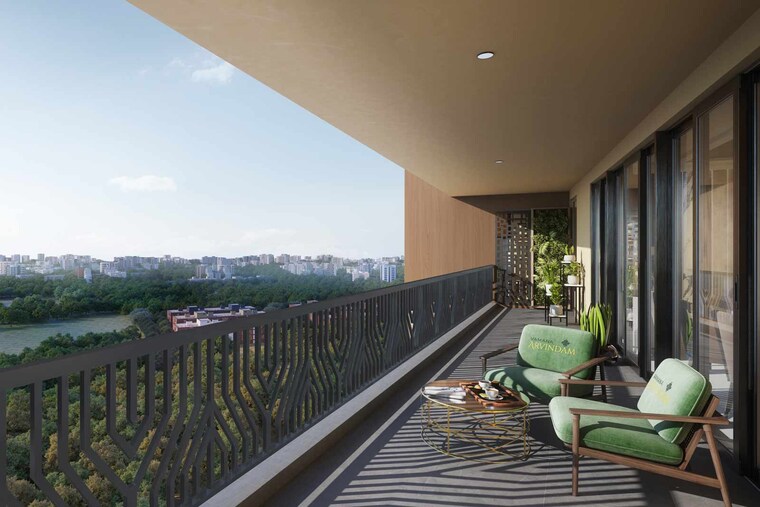 Balcony, patiala road 4 Bedroom 3685 Sq.Ft. Apartment In Patiala Road Zirakpur 9363622