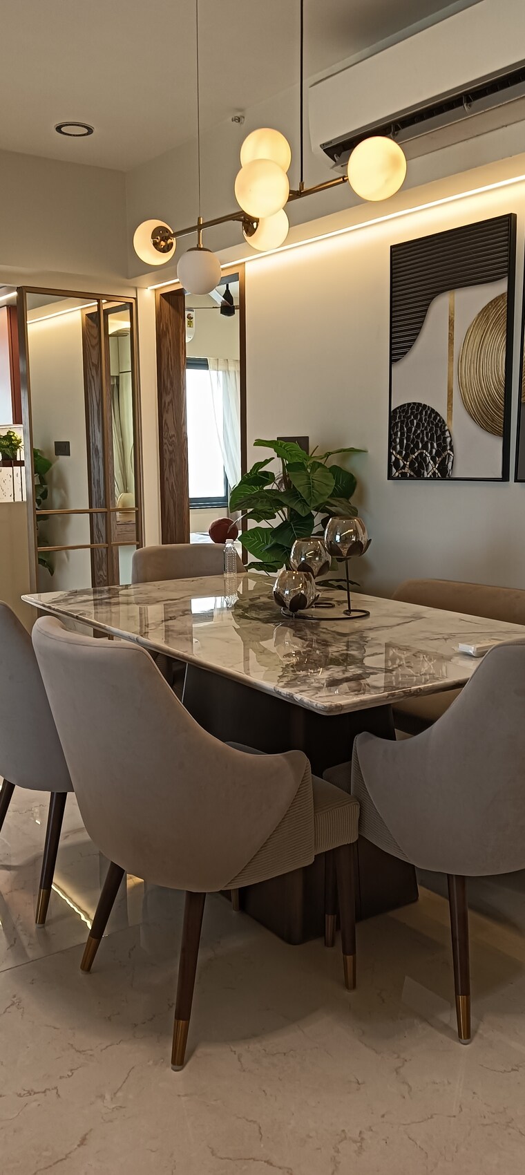 Dining area, dadar east 3 Bedroom 1080 Sq.Ft. Apartment In Dadar East Mumbai 9363680