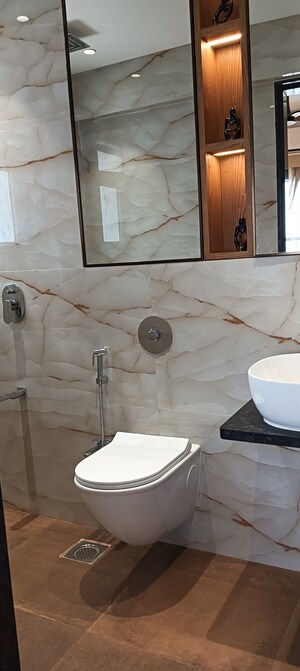 Bathroom in 3 BHK Apartment at Dadar East – for Sale