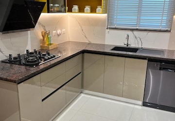 Kitchen in 3 BHK Apartment at Aparna Zenon, Puppalaguda – for Sale