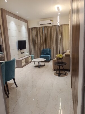 Living Room in 3 BHK Apartment at N Rose Northern Hills, Dahisar East – for Sale