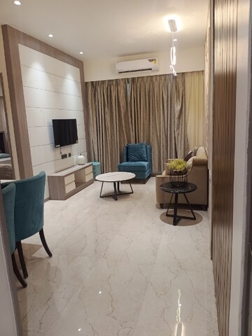Living Room in 3 BHK Apartment at N Rose Northern Hills, Dahisar East – for Sale