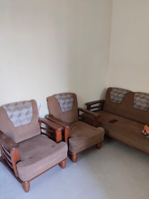 Living Room in 1 BHK Apartment at Shree Drushti, Ghodbunder Road – for Sale