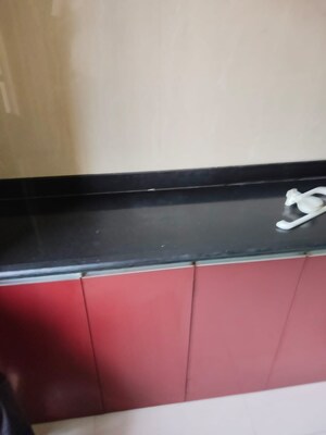 Kitchen in 1 BHK Apartment at Shree Drushti, Ghodbunder Road – for Sale