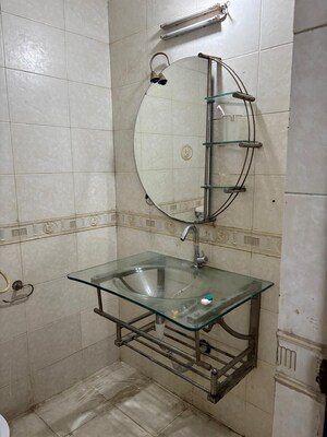 Bathroom in 2 BHK Apartment at Mainland Camelot Royale, Viman Nagar – for Rent