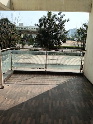 Balcony in 3 BHK Villa at Pride Purple Five Gardens, Rahatani – for Rent