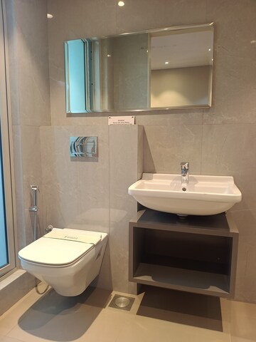 Bathroom in 3 BHK Apartment at N Rose Northern Hills, Dahisar East – for Sale