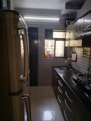 Kitchen in 1 BHK Apartment at Vijay Park, Kasarvadavali – for Sale
