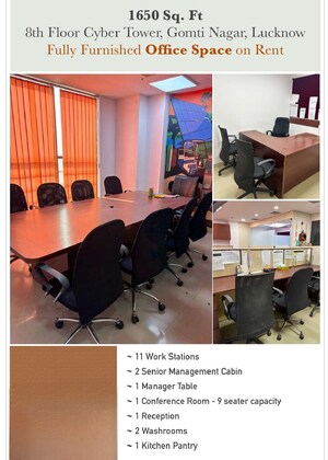  Office Space For Rent in Gomti Nagar