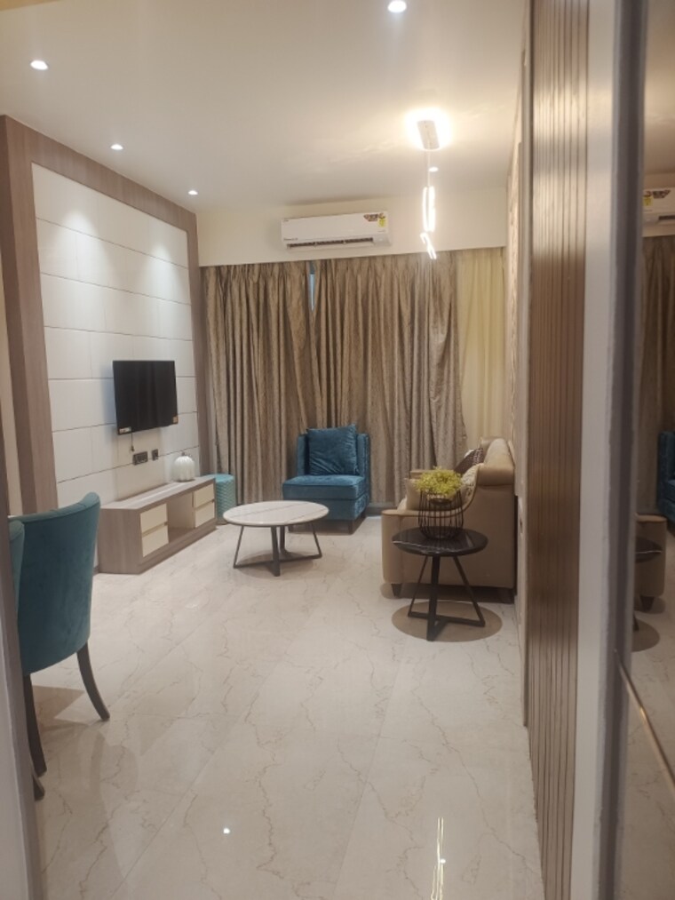 Living Room, n-rose-northern-hills 2 Bedroom 701 Sq.Ft. Apartment In Dahisar East Mumbai 9363818