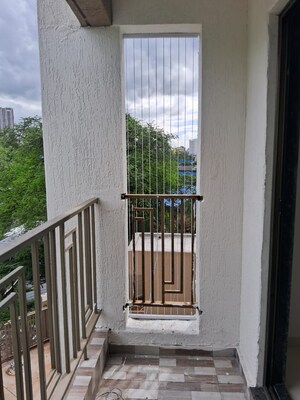 Balcony in 1 BHK Apartment at Regency Anantam, Dombivli East – for Rent