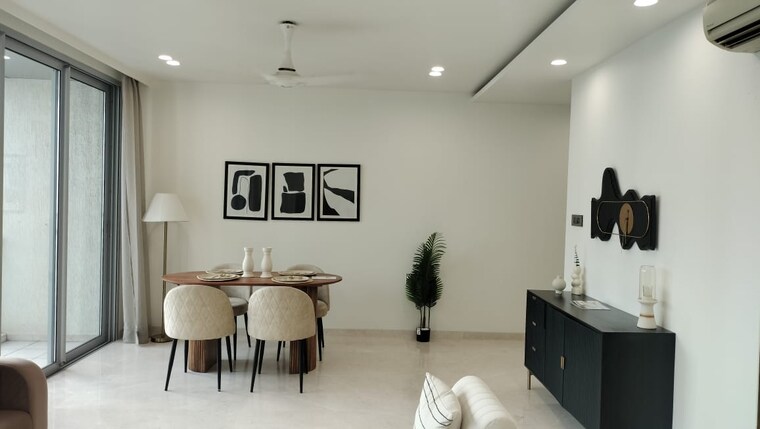 Living Room, oberoi-exquisite-goregaon 3 Bedroom 1820 Sq.Ft. Apartment In Goregaon East Mumbai 9363817