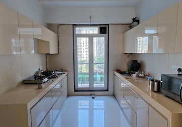 Kitchen in 3 BHK Apartment at Swastik Regalia, Kavesar – for Rent