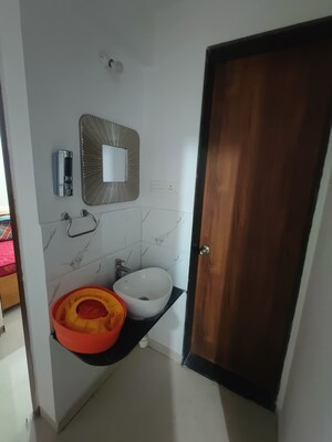 Bathroom in 2 BHK Apartment at Garve Golden Treasures, Punawale – for Rent