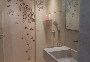 Bathroom in 3 BHK Apartment at Oberoi Springs, Andheri West – for Sale