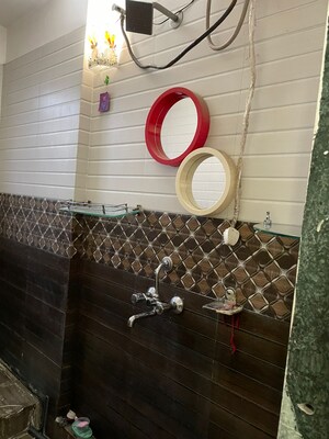 Bathroom in 1 BHK Independent House at Thite Nagar – for Rent