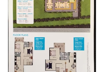 Master Plan in 2 BHK Apartment at Conscient Habitat Residences, Sector 78 – for Rent