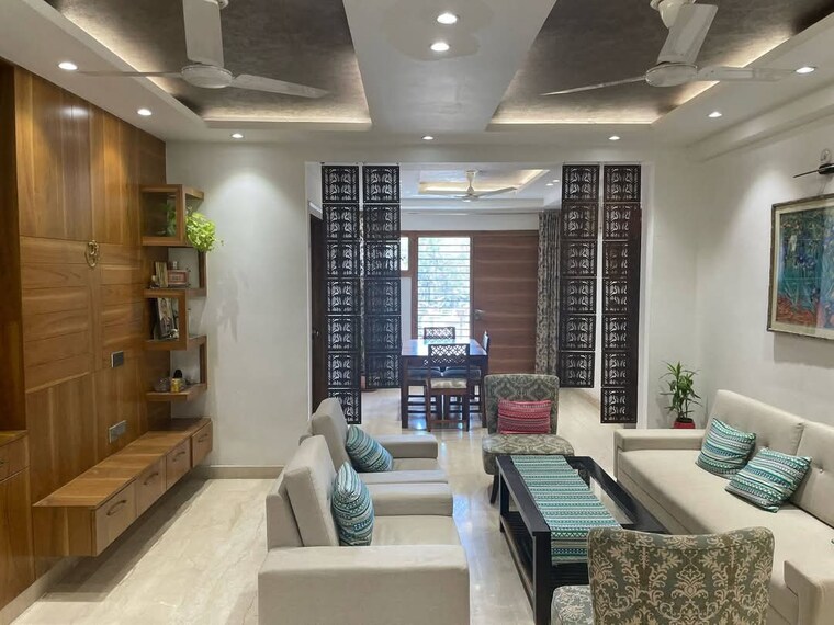 Living Room, palam vihar 3 Bedroom 1800 Sq.Ft. Builder Floor In Palam Vihar Gurgaon 9363901