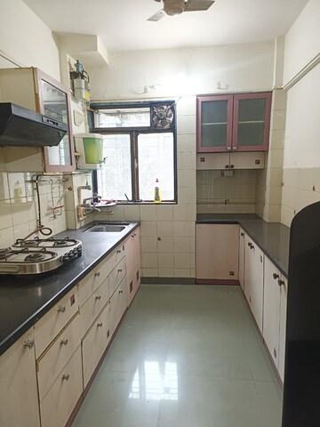 Kitchen in 2.5 BHK Apartment at Thane West – for Rent