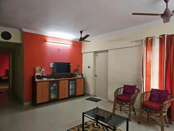 Living Room in 2 BHK Apartment at Goel Ganga Constella, Kharadi – for Rent