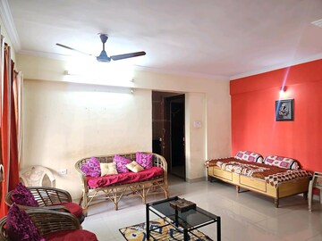 Bedroom in 2 BHK Apartment at Goel Ganga Constella, Kharadi – for Rent