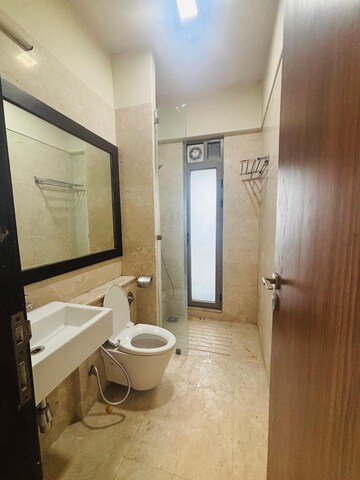 Bathroom in 3.5 BHK Apartment at Sheth Auris Serenity Tower 2, Malad West – for Rent