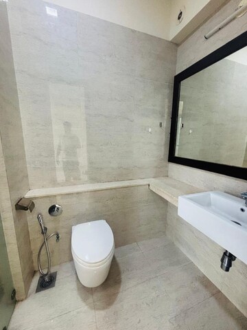 Bathroom in 3.5 BHK Apartment at Sheth Auris Serenity Tower 2, Malad West – for Rent