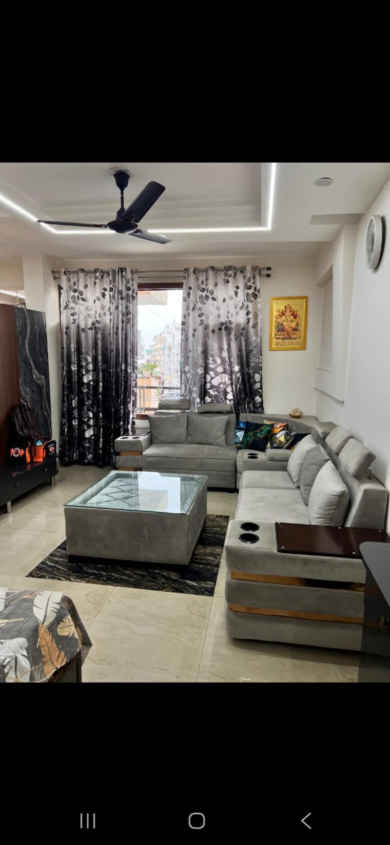 Living Room, royal-estate-ii 3 Bedroom 1404 Sq.Ft. Apartment In Dhakoli Zirakpur 9364018