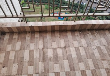 Balcony in 1 BHK Apartment at Regency Anantam, Dombivli East – for Rent