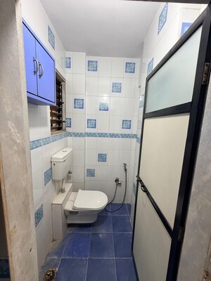 Bathroom in 1 BHK Apartment at Prestige Residency Thane, Ghodbunder Road – for Rent