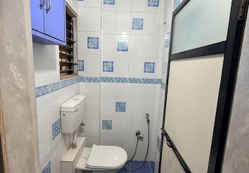 Bathroom in 1 BHK Apartment at Prestige Residency Thane, Ghodbunder Road – for Rent