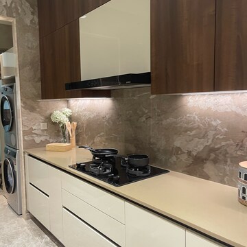 Kitchen in 3 BHK Apartment at Divine CHS Powai, Bsnl Colony – for Sale