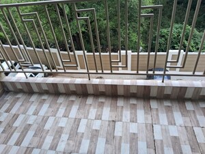 Balcony in 1 BHK Apartment at Regency Anantam, Dombivli East – for Rent