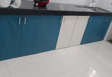 Kitchen in 1 BHK Apartment at Soham Parijat Gardens, Ghodbunder Road – for Sale
