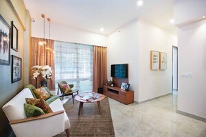 Living Room in 2 BHK Apartment at Runwal Nirvana, Parel – for Sale