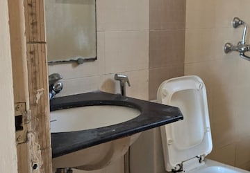Bathroom in 3 BHK Apartment at VVIP Addresses, Raj Nagar Extension – for Rent