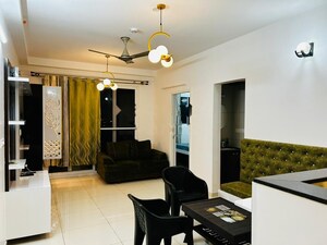 Living Room in 3 BHK Apartment at Ahad Serenity, Rayasandra – for Rent