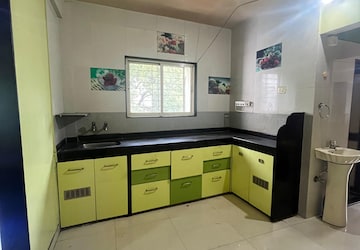 Kitchen in 1 BHK Apartment at Vanaz Corner, Kothrud – for Rent