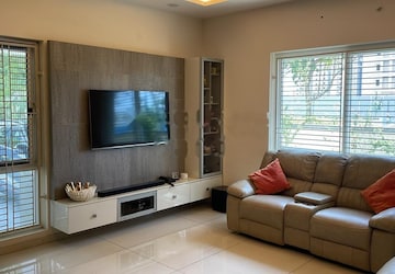 Living Room in 3 BHK Apartment at Rajapushpa Green Dale, Tellapur – for Rent