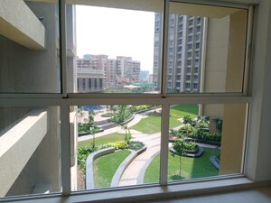 Balcony in 2.5 BHK Apartment at Runwal Elegante, Andheri West – for Rent