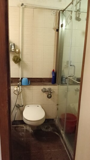 Bathroom in 3 BHK Apartment at Tarangan Towers, Samata Nagar – for Sale