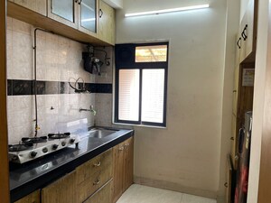 Kitchen in 1 BHK Apartment at Puraniks Kanchanpushp Complex, Kavesar – for Rent