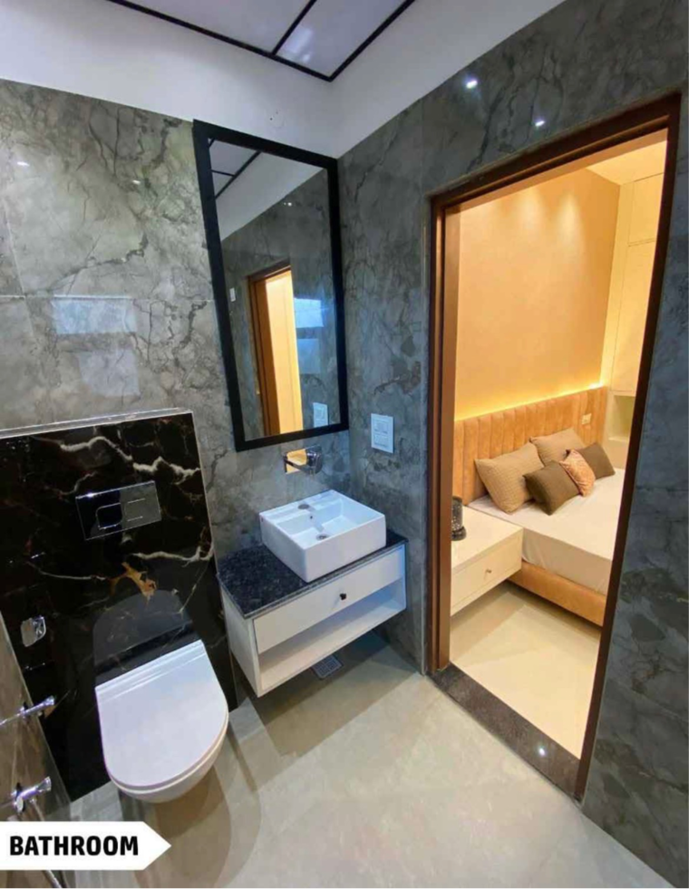 Bathroom, aerocity 6+ Bedroom 5780 Sq.Ft. Penthouse In Aerocity Mohali 9364555