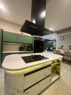 Kitchen in 5 BHK Apartment at Aerocity – for Sale