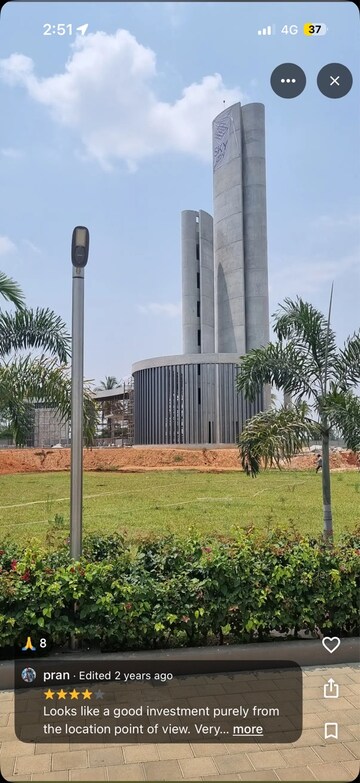 Plot – Exterior View View at Orchid Nirvana, Devanahalli - for Sale